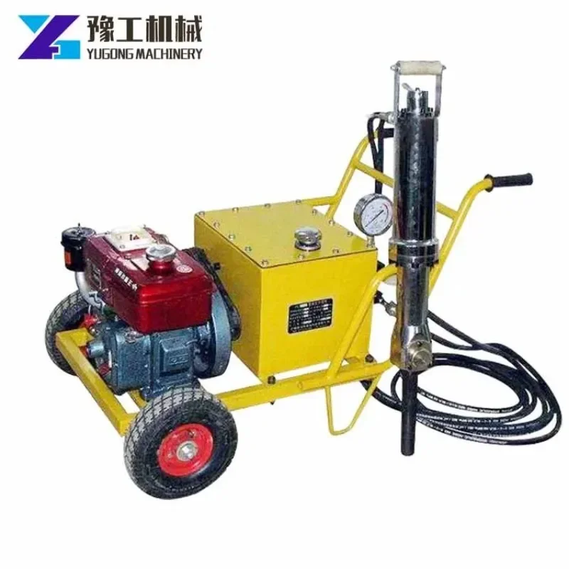 

YUGONG Hot 6HP Electric Hydraulic Rock Splitting Machine Supply Easy Portable Hydraulic Rock and Stone Splitter High Quality