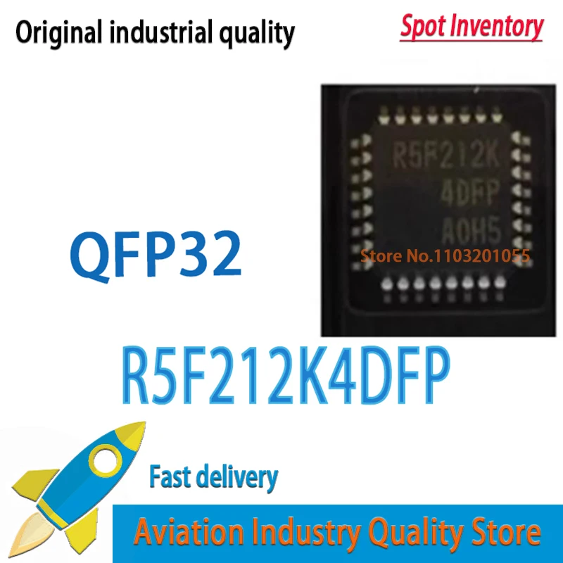 5pieces R5F212K4DFP R5F212K R5F212K4SDFP QFP-32 chipset