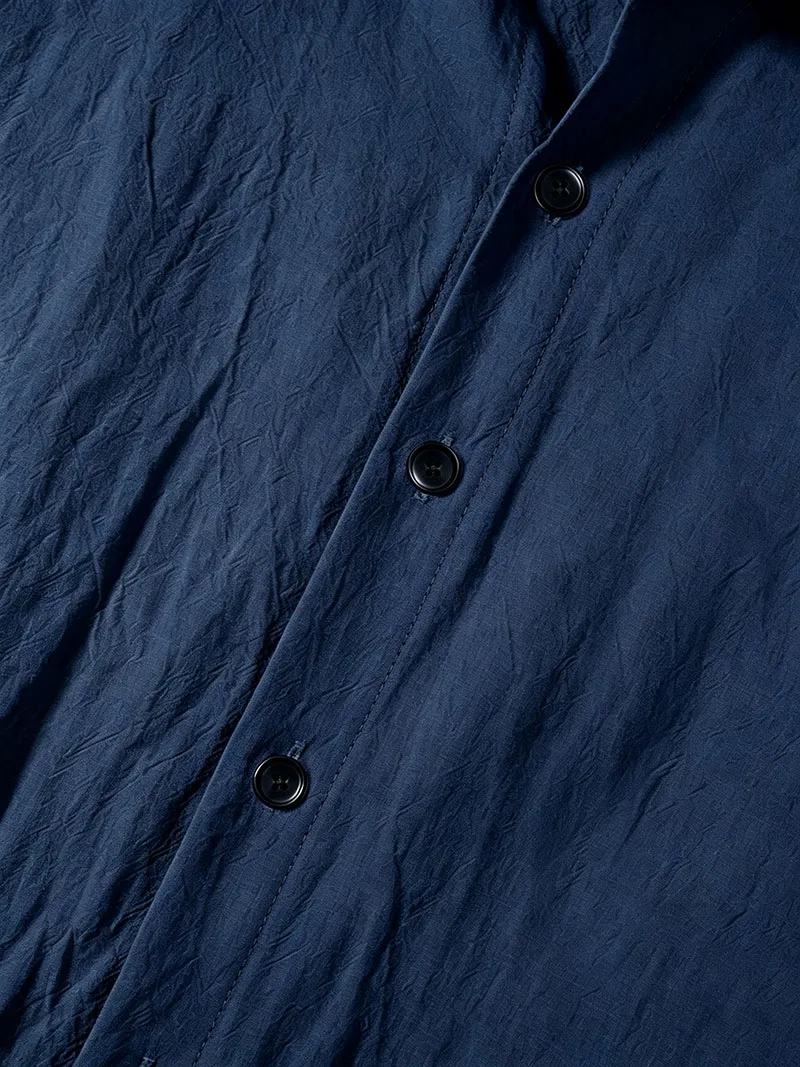 Herren-Leinenhemd für Frühling und Herbst, lässiges Langarmhemd mit Knöpfen, lockerer Schnitt, strukturierte Oberseite, leichtes Resort-Outfit für Herren – Detail 9