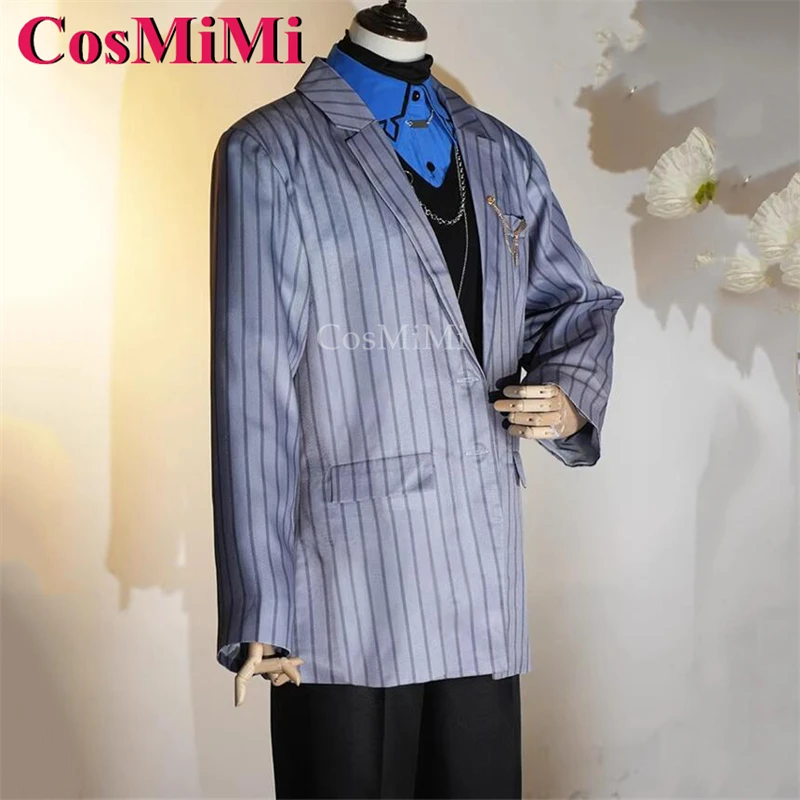 CosMiMi аниме VTuber ReGLOSS Hiodoshi Ao костюмы для косплея модный повседневный наряд полный комплект Carniavl вечерние одежда для ролевых игр XS-XXL