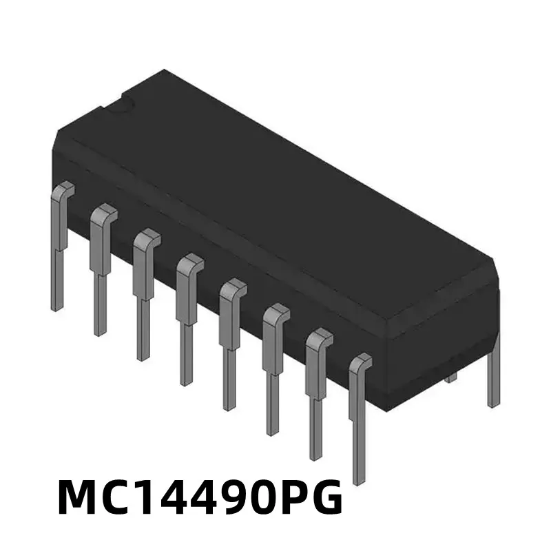 

1PCS New MC14490PG MC14490P MC14490 DIP-16 Direct Plug Logic Device