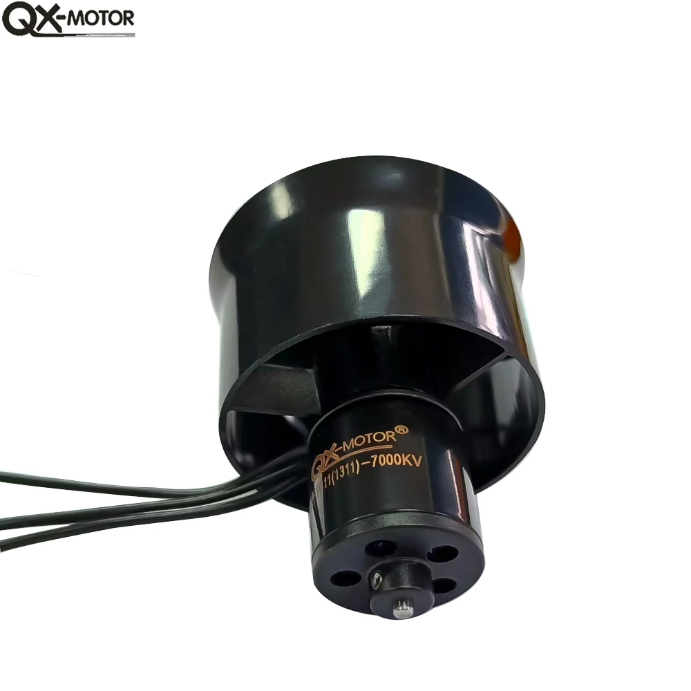 QX-Motor 30mm EDF 6 Blades Fan With QF1611(1311) 4000KV 5000KV 6000KV 7000KV 14000KV Brushless Motor For RC Drone Model Parts