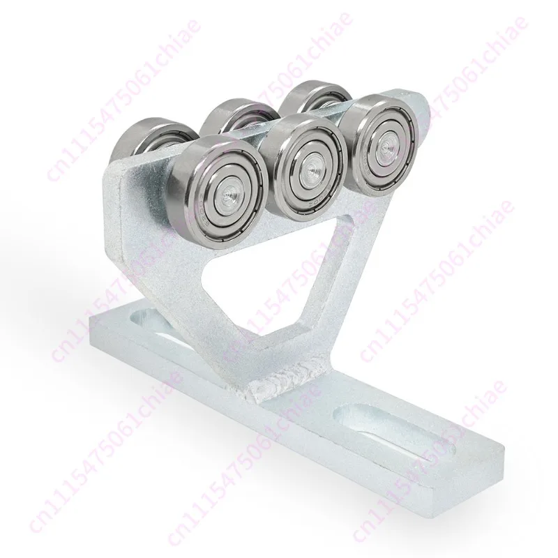 Y-type Six-wheel Industrial Lifting Slide Rail Accessories, High-load Pulleys 1-5/8 Wide Channel Steel