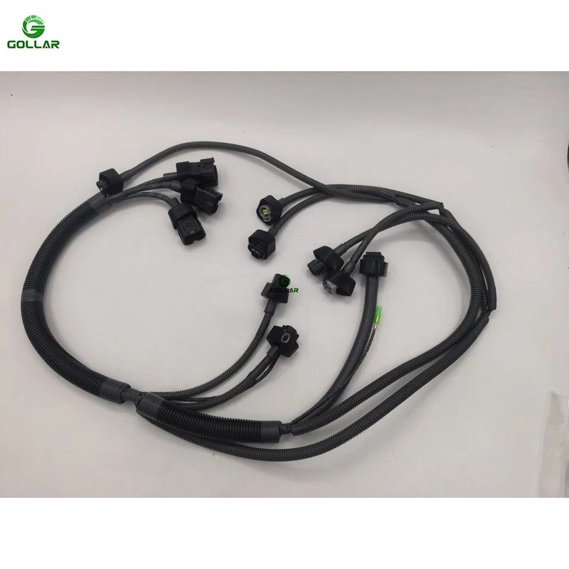 Construction Machinery Parts for Kobelco SK200-8 SK260-8 Excavator Engine Wiring Harness 82121-E0G40 VH82121E0G40