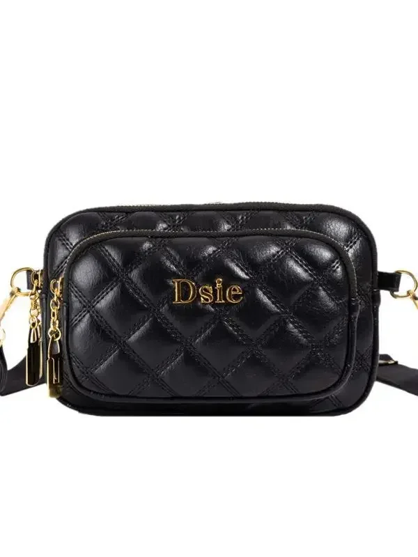 

2025 Women's Quilted Crossbody Bag Multi-Compartment Phone Purse Casual Chic Shoulder Tote