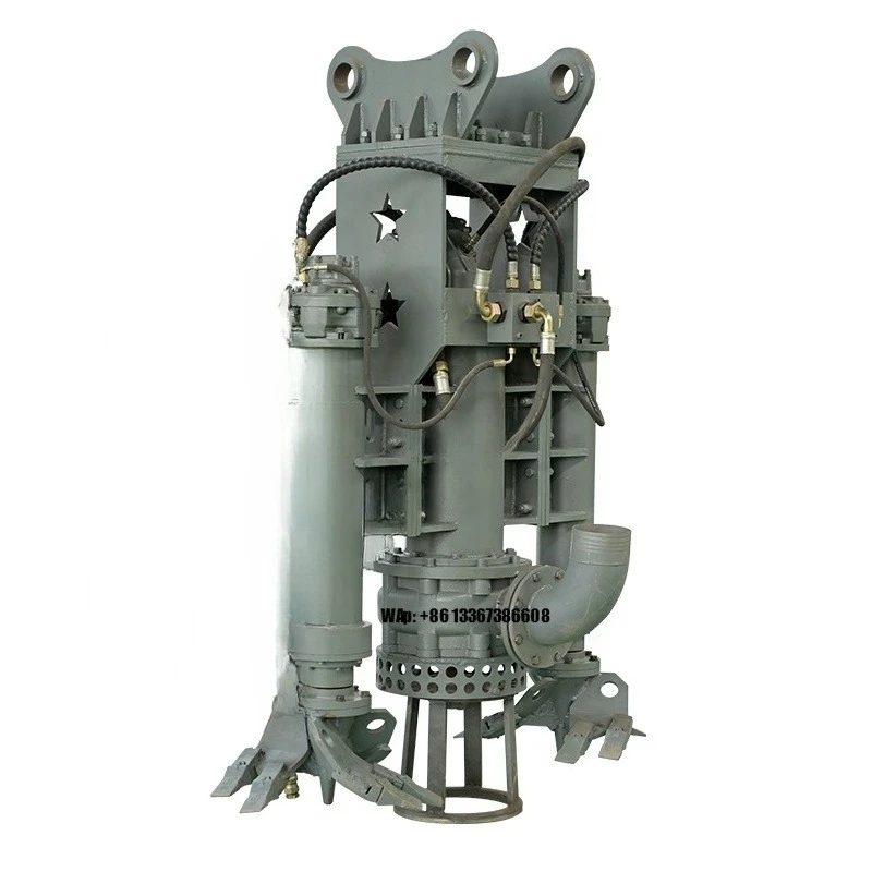 4inch Hydraulic Submersible Sludge Dredging Sewage Slurry Sand  Mineration Mining Slurry Pump