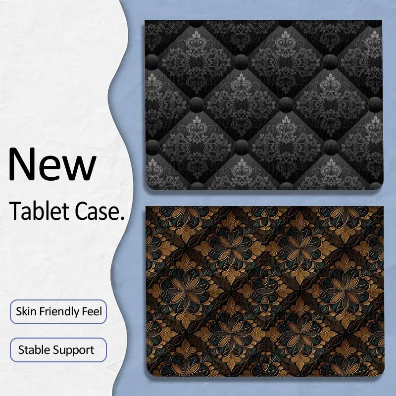 

Retro Flower Art Popular Gift For Xiaoxin Lenovo Tab P12 Extreme Legion Y900 Idea Pro GT 12.1 2025 Foldable Tablet Case