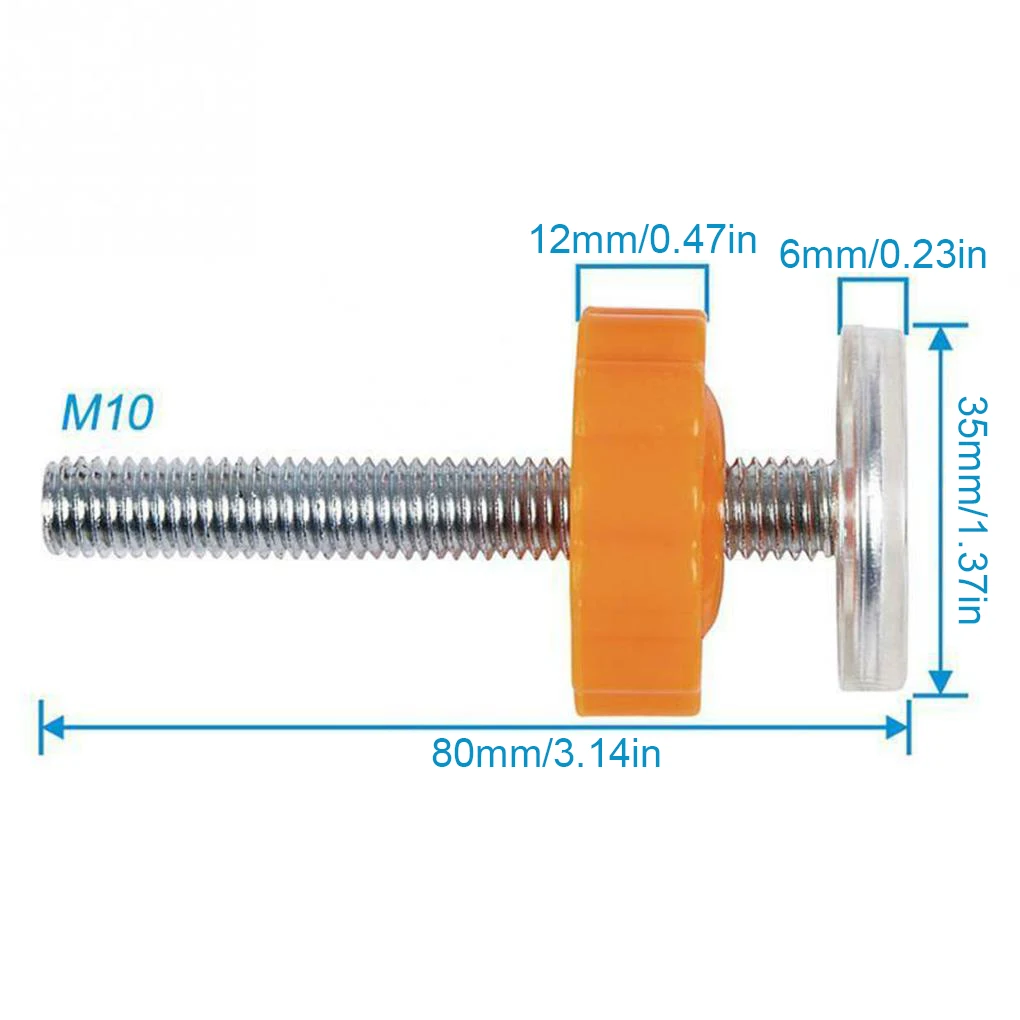 Baby Safety Stairs Gate Screws Pet Doorways Bolts with Locking Nut Safe Spindle Rod Spare Parts Home Accessories