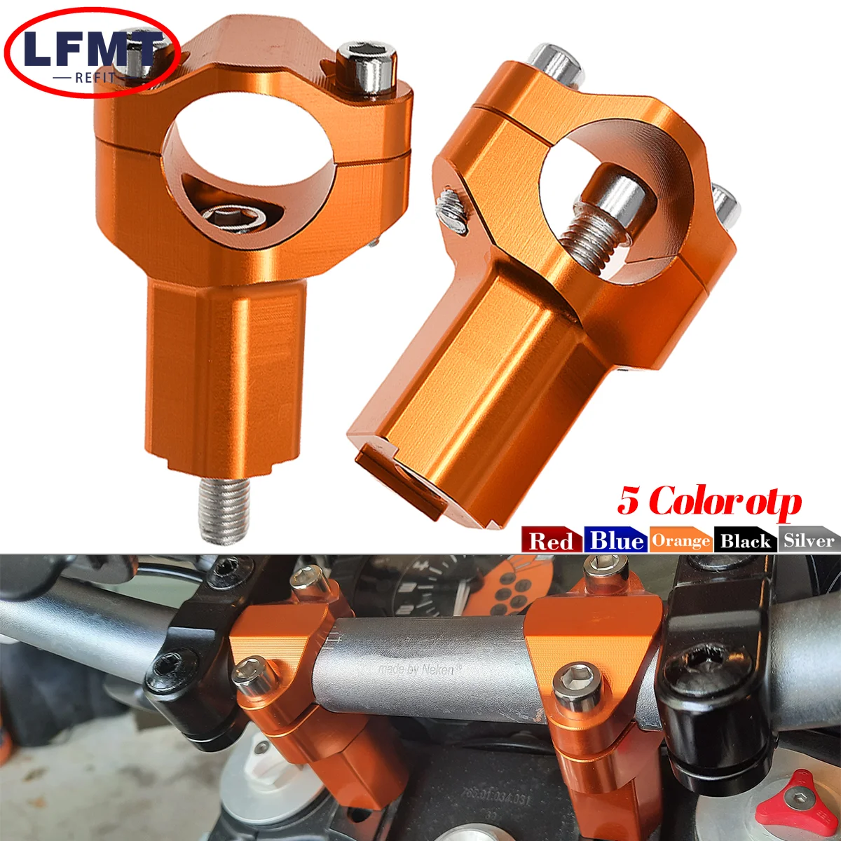 

55mm Motocross Handlebar Orientation Clamp For KTM 125-530 EXC EXCF SX SXF XC XCF XCW Adventure/R/S/T For Husqvarna BETA GasGas