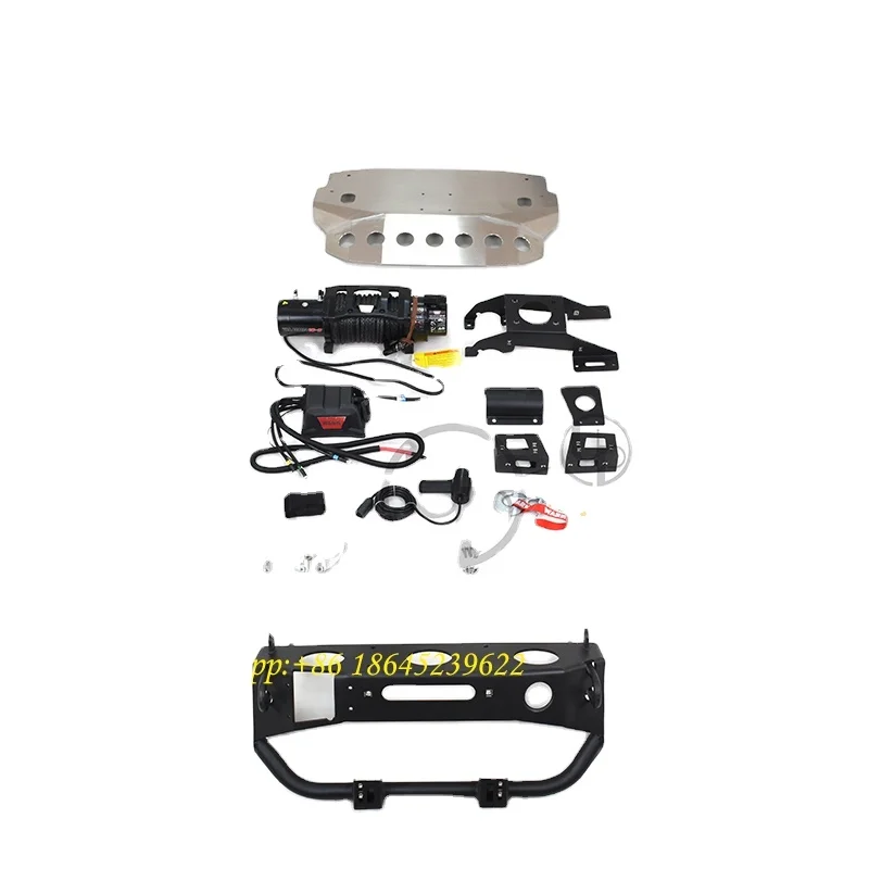 

STLFG Class W463 W464 G500 G63 Front Winch for W463A G63 G500 4X4 square Winch Guard Kit Bracket Stainless