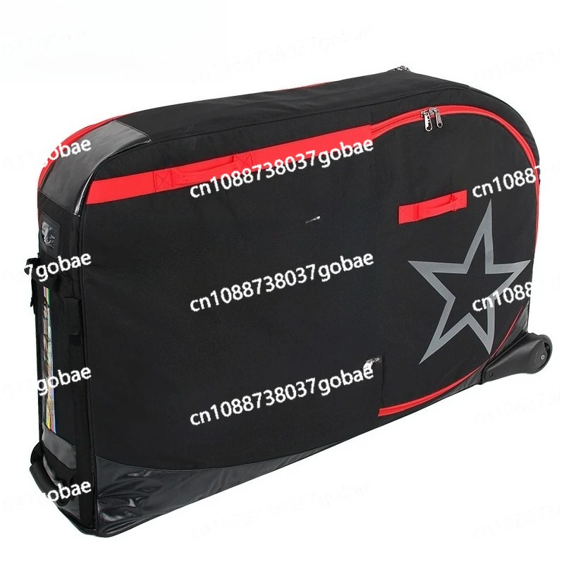 

Сумка для загрузки велосипеда Дорожная машина Железный ящик для хранения трех автомобилей с роликами