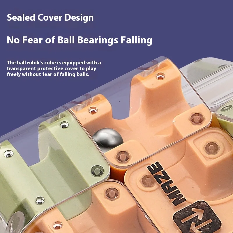 Neue grenzüberschreitende dreistufige Labyrinth-Schlacht Zauberwürfel-Wettbewerbe Stressabbau-Spielzeug für Kinder Logik-Denkspiele und Puzzles