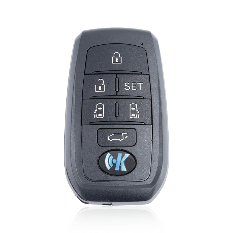 

KEYDIY Универсальный умный беспроводной складной дистанционный ключ — TB01-6 кнопок, прямая модель в стиле Toyota — черный