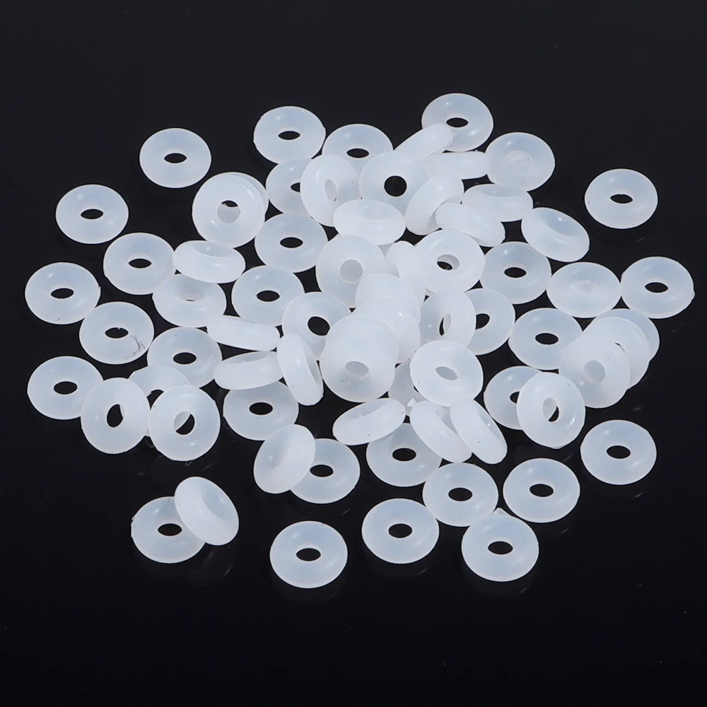 100 Stück Silikon-Gummi-Stopper-Ringe, bunte runde Positionierungsperlen für DIY-Schmuckherstellung, Armbänder, Halsketten, Zubehör – Detail 15
