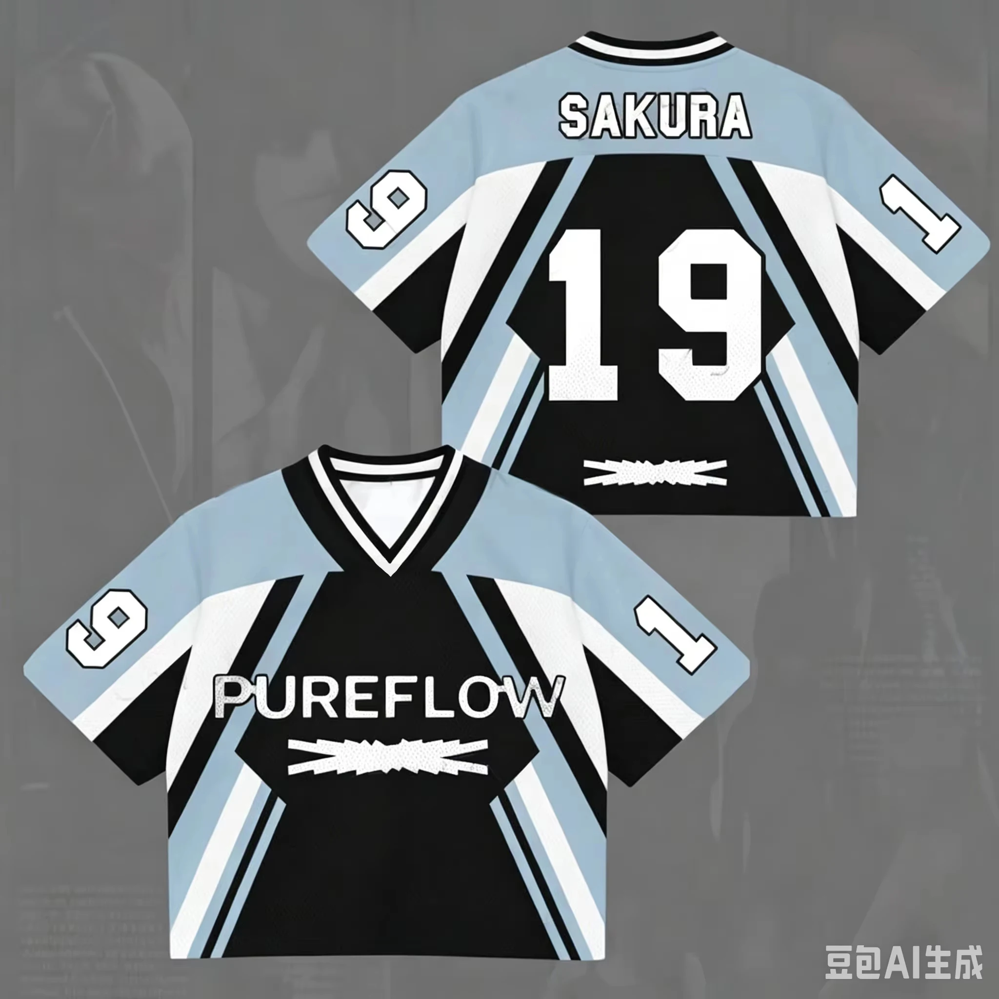 2026 Summer New Y2K Inspired Crop Top Jersey Women's Geometric Print Fast Dry Cropped Sporty T-shirts for Fans & Daily Wear Men