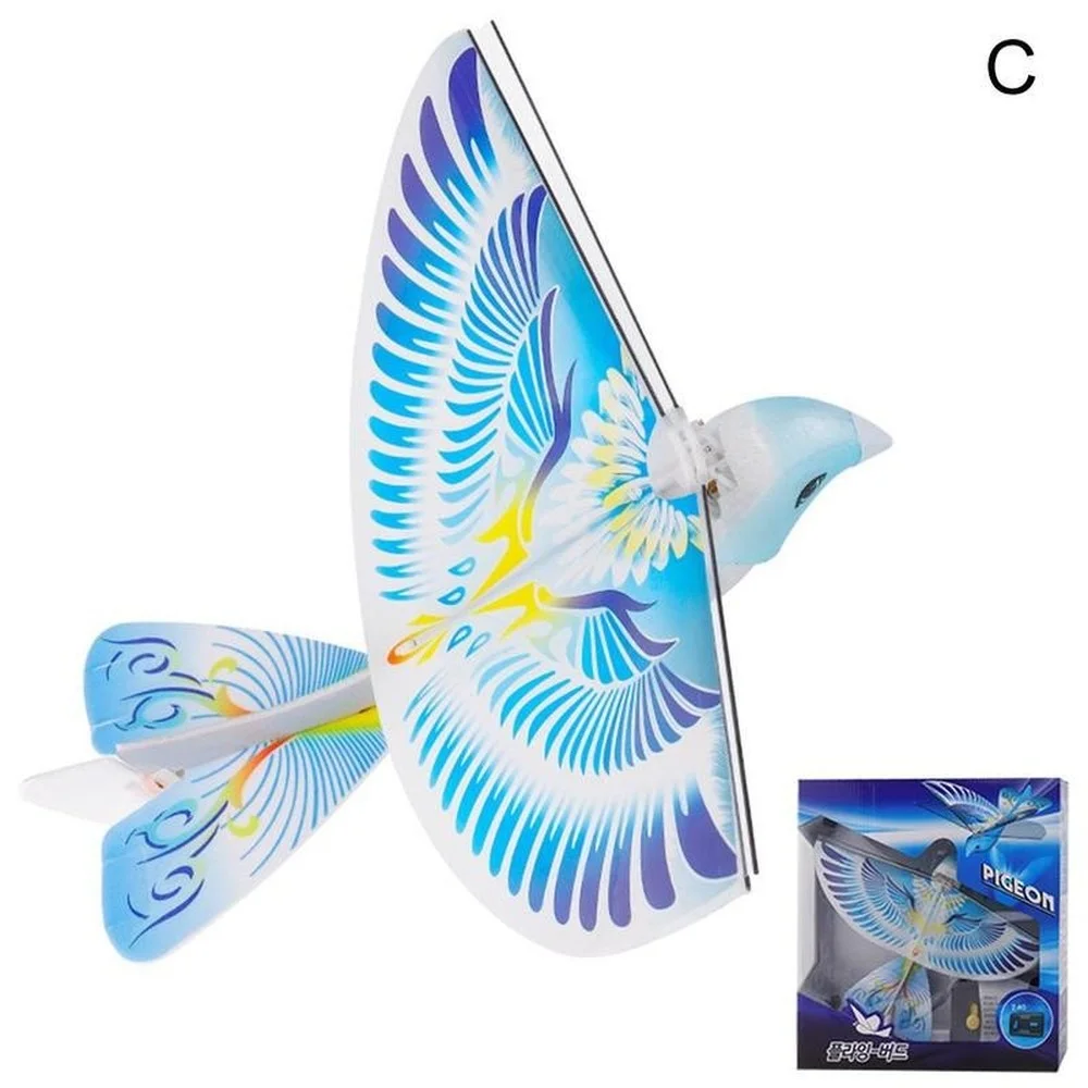 Flying Birds Electronic Mini RC Drone Toys Helicopter 360 Degree Flying RC Bird Toy 2.4 GHz Remote Control E-Bird for Children