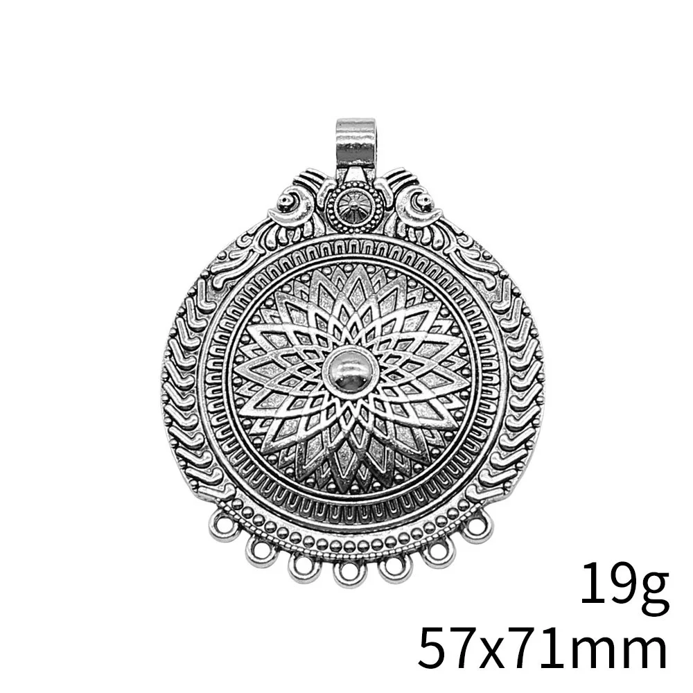 

2025 Trend Accessories Parts Angel Dream Catcher Earring Connector Jewelry Materials Woman Accesories