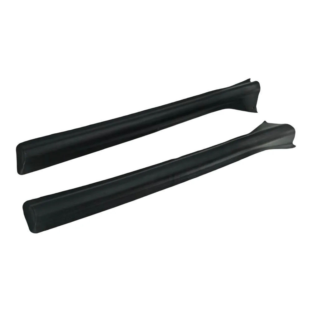 2 Pieces Car Door B Pillar Sealing Strips for For OPEL Astra H For VAUXHALL Astra H 2004 2010 OEM 13123710 13123711 ABS Material