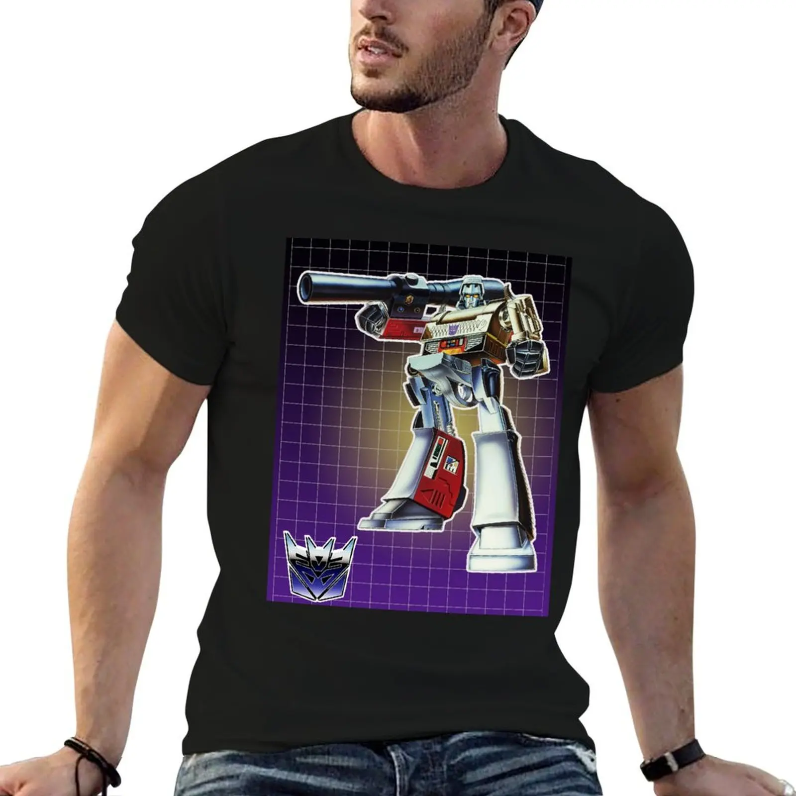 

MEGATRON G1 BOX ART T-Shirt g man t shirts for men printed t shirts for man T-Shirt