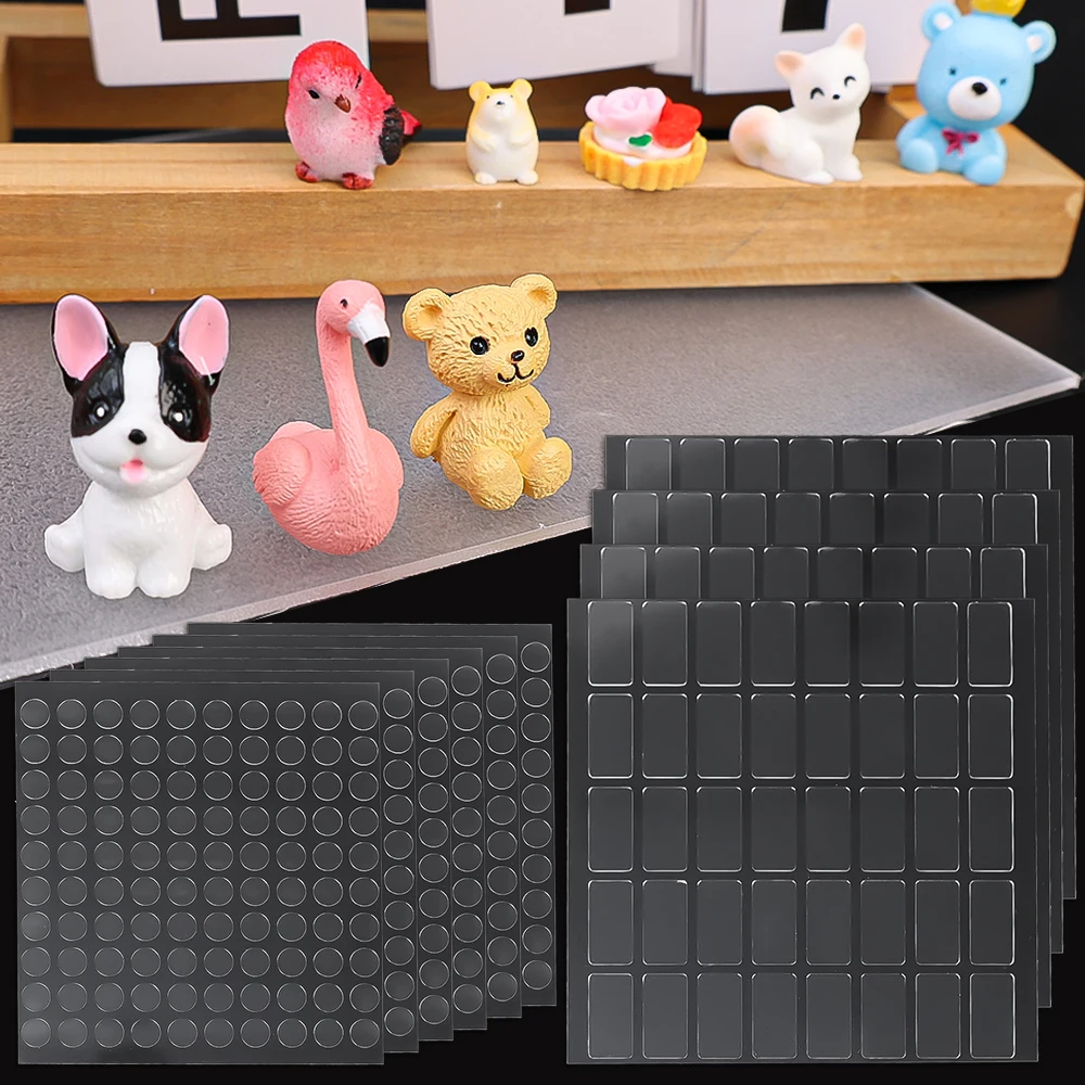 Universal Double Sided Tape Strong Sticky Self Adhesive Pad Wall Mounting Adhesive Fixed Removable Nano Double Face Tapes