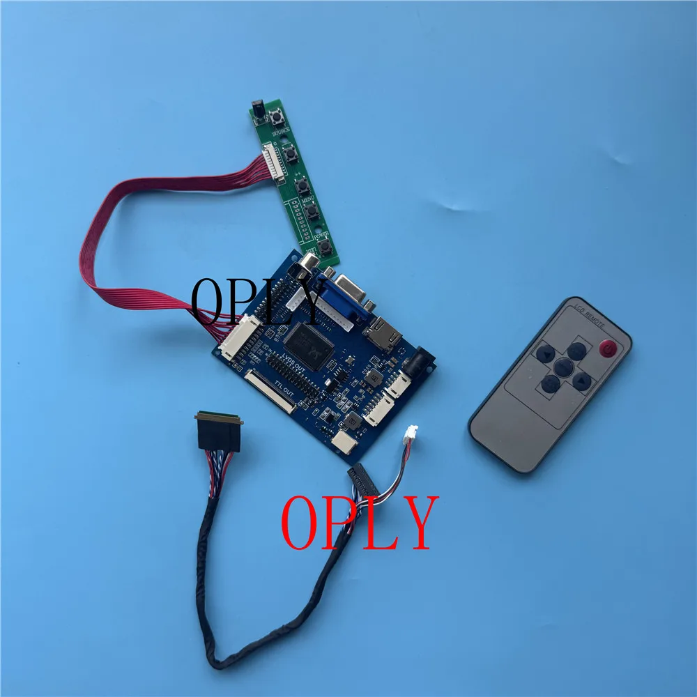 HDMI-Compatible For B101AW01 V1 B101AW01 V2 B101AW01 V0 WLED VGA 2AV  40Pin LCD Panel LVDS 1024×576 Display Controller board Kit