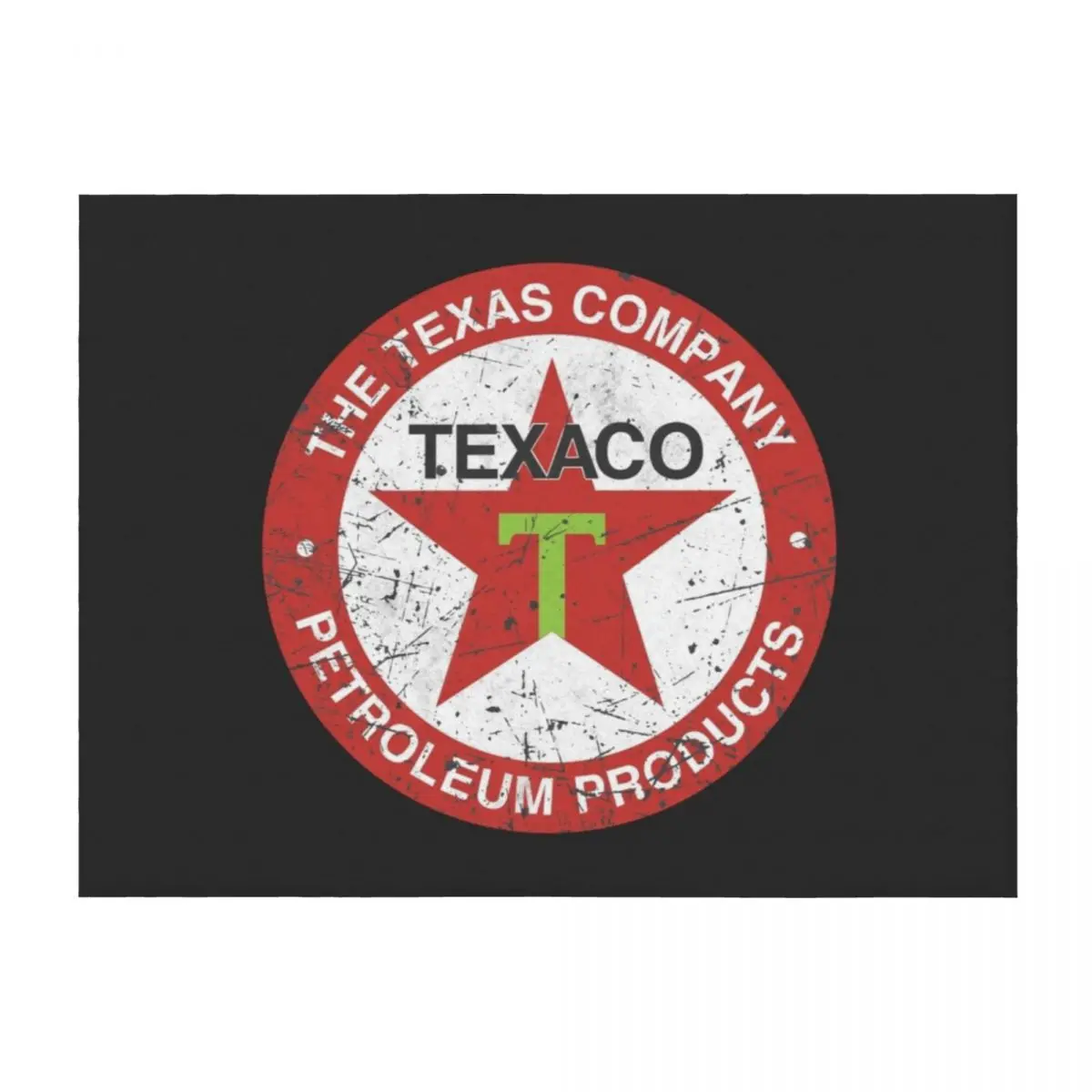 

Texaco Oil Company Vintage Classic Throw Blanket Summer valentine gift ideas Shaggy Kid'S Blankets