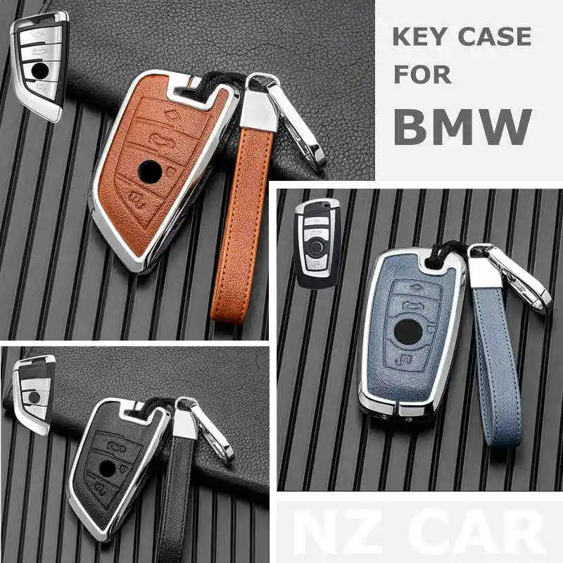 

Key Case Cover For BMW E92 E90 E87 E60 G20 G30 X1 X3 X5 X6 F16 F10 F30 F32 F20 1 3 5 7 Series Remote Fob Car Accessories