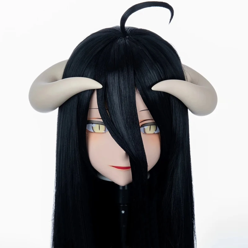 

(MEO069) Customize Handmade Full Head Lockable Crossdress Male to Female Japanese Cartoon Anime Game Character Kigurumi Mask