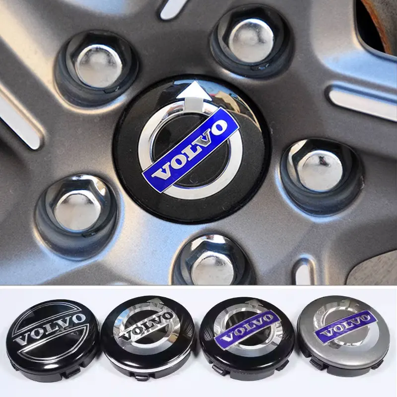 4PCS 63mm 65mm Car Styling Wheel Center Cap Hub Covers For Volvo S40 S80L S60 S90 XC40 XC60 XC90 V40 V60 V90 Accessories