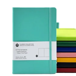 A5 Bullet Dotted Journal for Creativity – 80/100 GSM Dot Grid Notebook with 160 Numbered Pages and Lay-Flat Binding