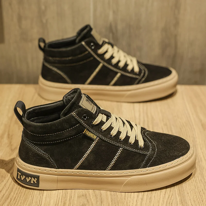 

New Men's Outdoor Sports Canvas Shoes – Trendy & Versatile with Non-Slip Lining, Suitable for Outdoor Activities & Daily Wear. L