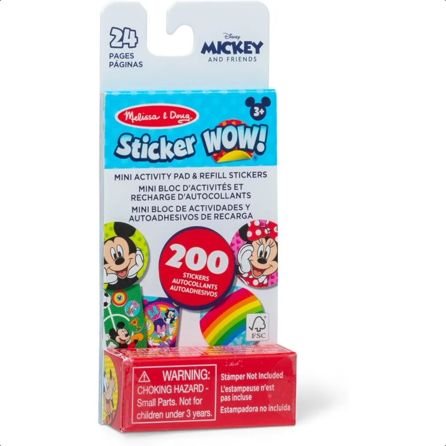 

Наклейка Wow Mini Pad для занятий спортом и 200 сменных наклеек для штампов, декоративно-прикладного искусства, игрушки-непоседа, коллекционные предметы в ассортименте