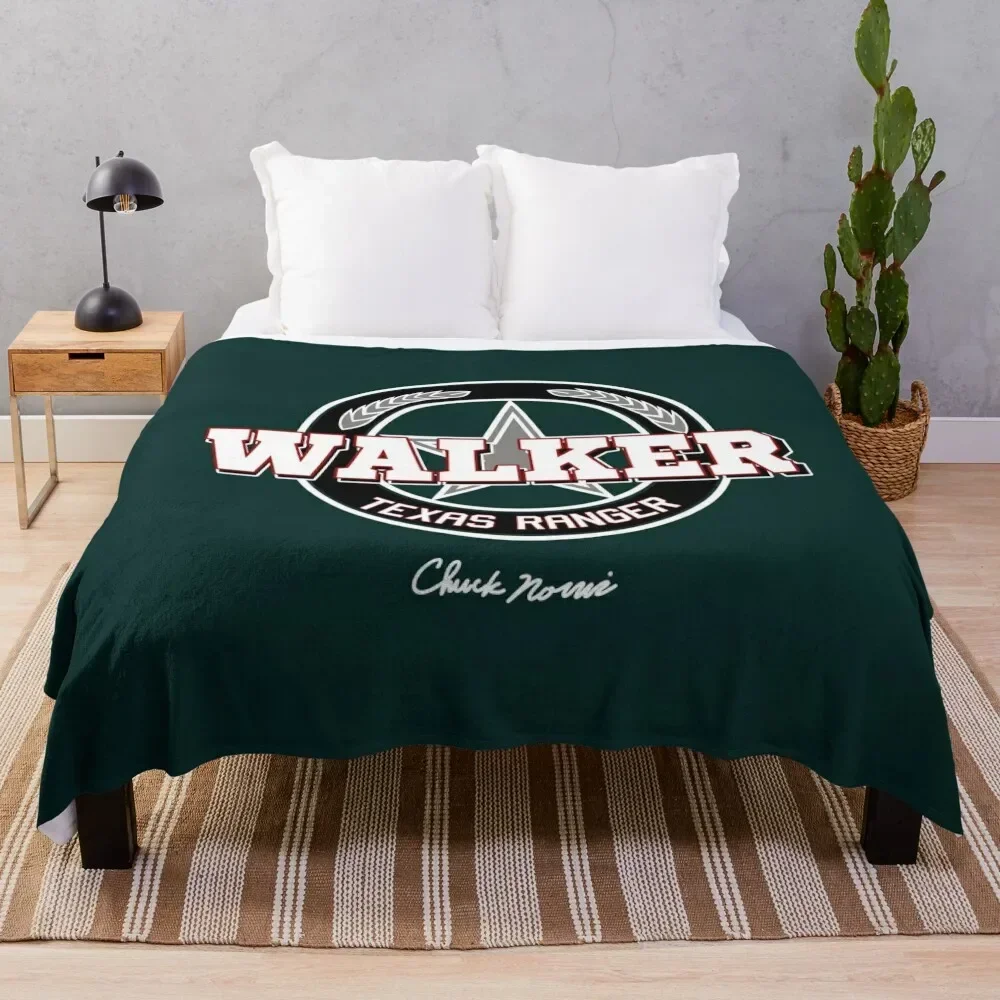 Walker Texas Ranger Cast Crew 90s Chuck Norris Throw Blanket Flannel Decoratives Blankets