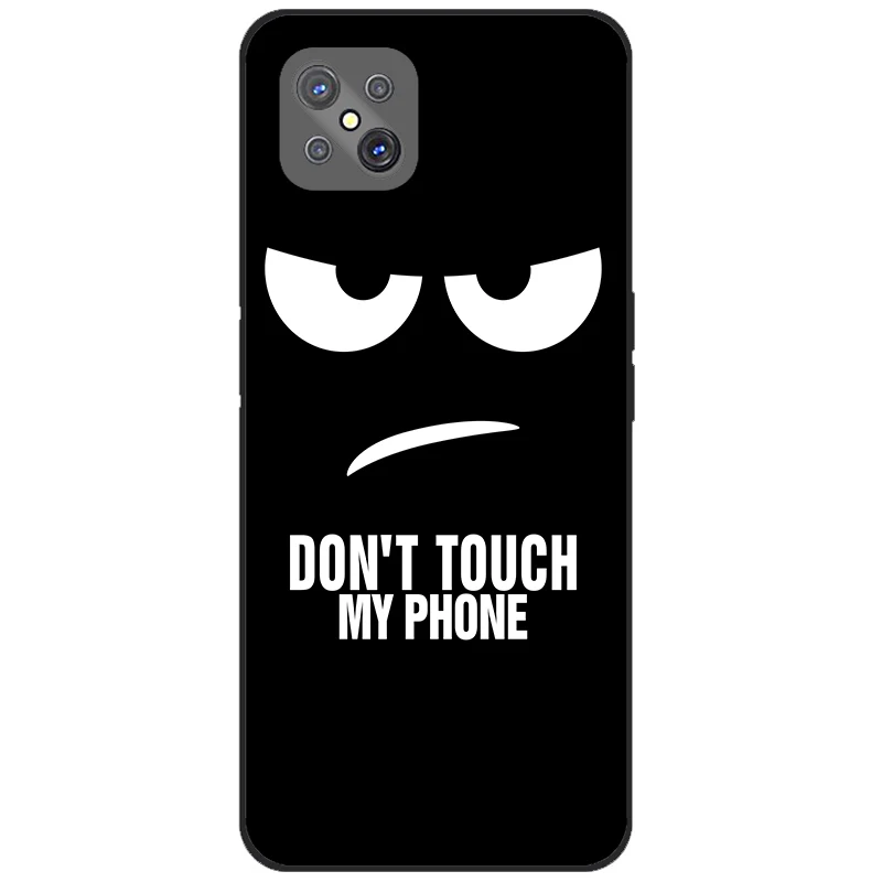 For OPPO Reno 4Z 5G Case Reno4Z Silicone TPU Bumper Soft Phone Cover For OPPO Reno 4 Z 5G Cases Cartoon fundas Reno4 Z 5G Coques