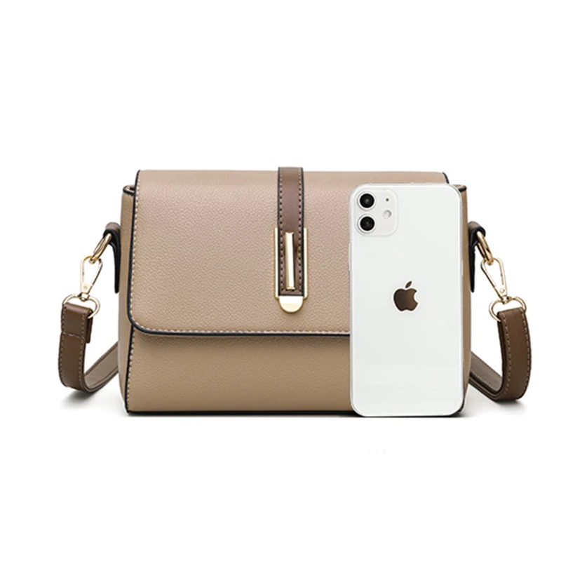 Mode Luxus Design Frauen kleine Schulter Umhängetaschen Damen quadratische Tasche Schulranzen Cluthes Umhängetasche Damen Klappe Handtasche – Detail 20