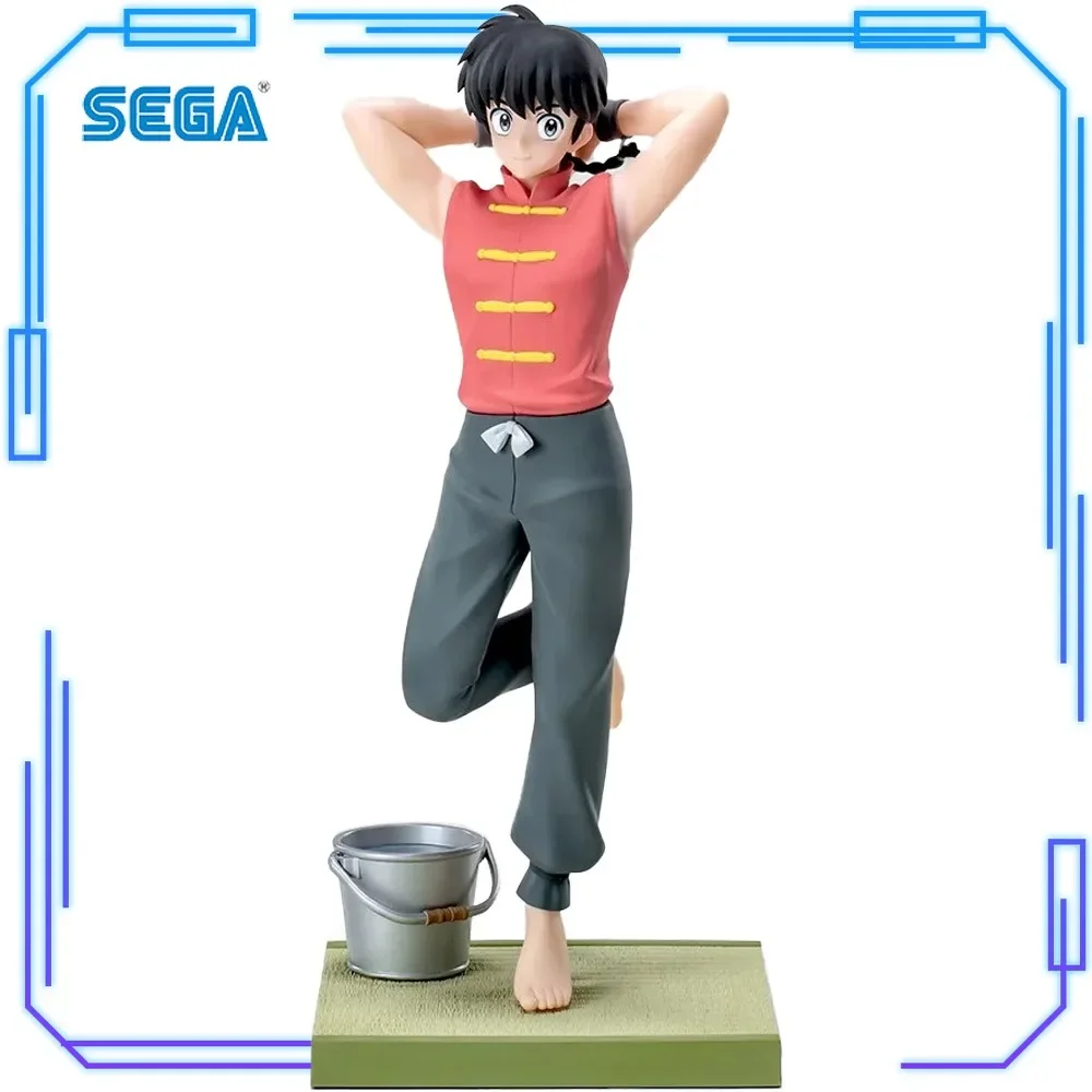 En Stock, Figura Coleccionable Original de SEGA del Anime Ranma 1/2 2024 Luminasta Saotome Ranma de 20 cm, Regalo de Cumpleaños