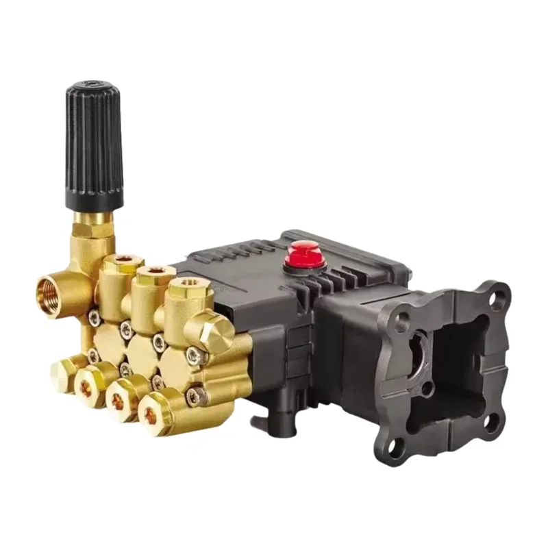 SOVOFLO Pressure Washer Pump LMV Brass Triplex Plunger Pump 100-180Bar 12LPM Ceramic Piston Pump Engine drive Washing Machine