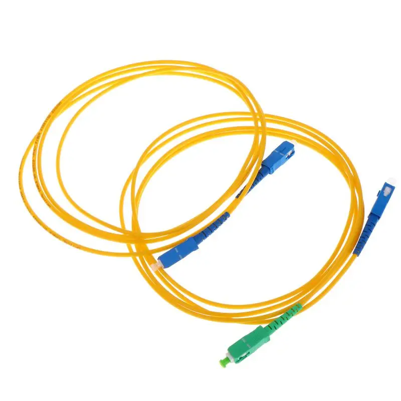 APC UPC UPC UPC Optical Fiber Patch Cord Cable Simplex FTTH SM Single-mode 1/2/3/5M Fiber Optic Jumper