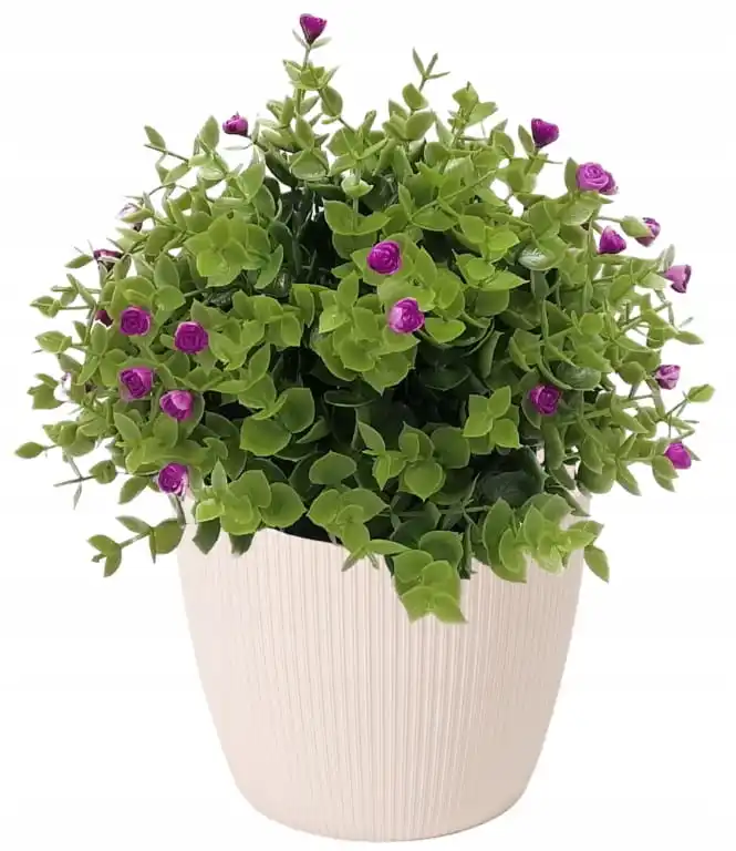 Bloempot Kunststof omhulsel Lichtbeige 16 cm Magnolia Jumper