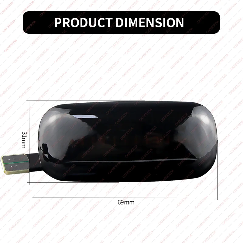 LED Dynamic Side Marker Light FOR Audi A3 S3 Hatchback 8P A4 A6 S4 RS4 Sedan Avant Base B6 B7 B8 S6 RS6 C5 C7 TT A8 D3 8E0949127 view 2