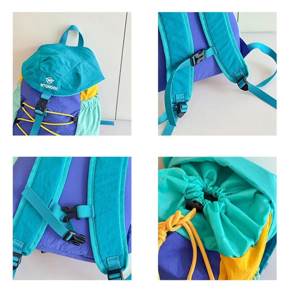 Kreativer Sport-Rucksack mit Kordelzug, leicht, großes Fassungsvermögen, Schultergurte, verschleißfester Kordelzugverschluss – Detail 2