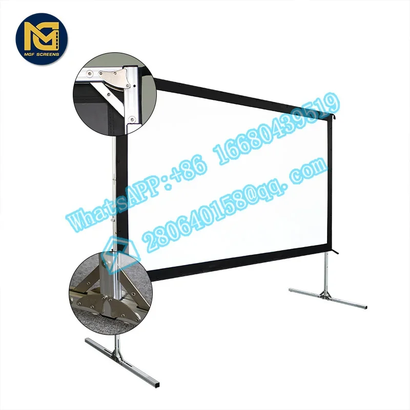 

MGF Screen projector Fast Folding Projection Fold Projector outdoor portable fast fold projection screen