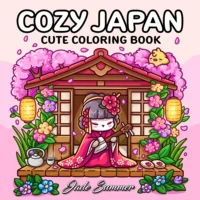 Acogedor Japón: lindo libro para colorear para adultos y adolescentes con personajes encantadores y deliciosos escenas japonesas para la relajación