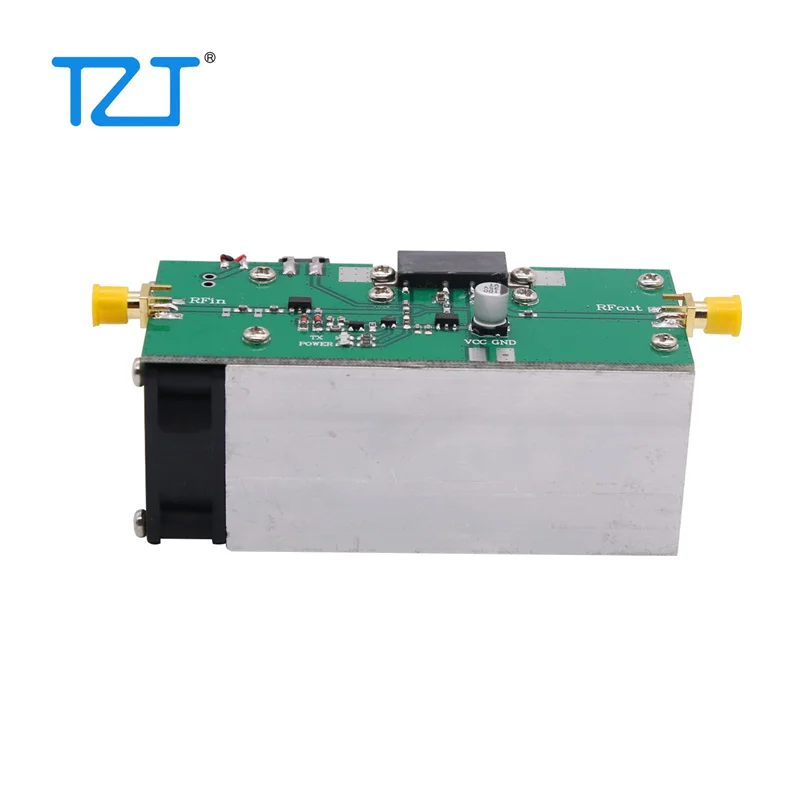 TZT 13W RF Power Amplifier 433MHz (335-480MHz) Radio Frequency Power Amplifier with Heatsink