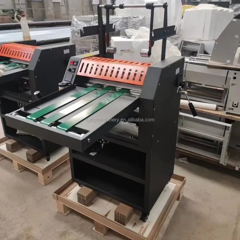 Multi-Function Large Steel Roller Cold  Hot Laminating Machine for A3  A4 Single  Double Sided Cold  Hot Lamination