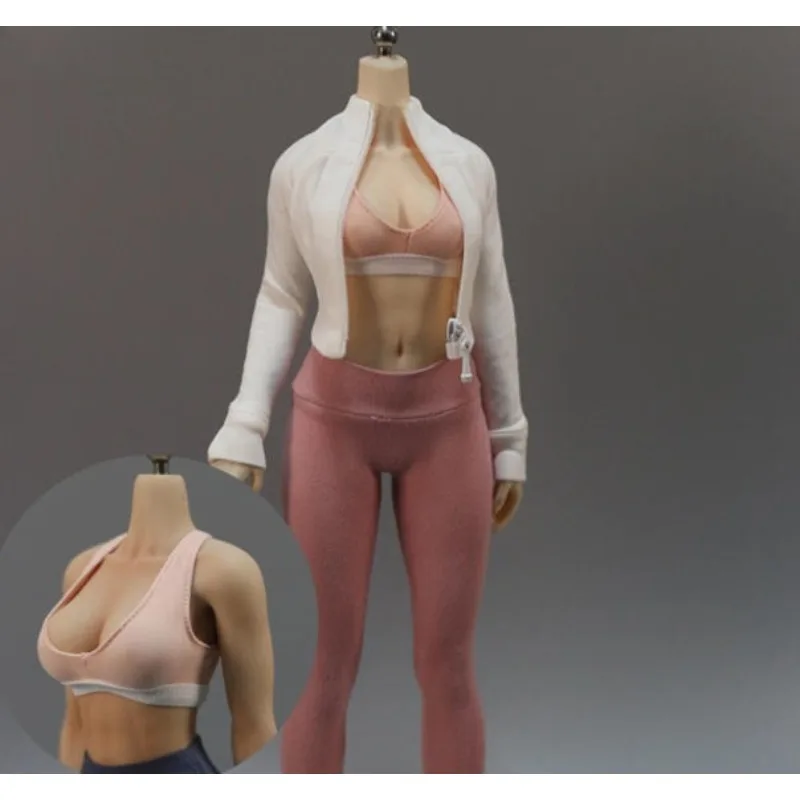 ชุดโยคะสปอร์ต เสื้อโค้ท เสื้อกั๊ก กางเกง ชุดเซ็ตสำหรับตุ๊กตาแอ็คชั่นฟิกเกอร์ขนาด 12 นิ้ว สเกล 1/6 มีสินค้าในสต็อก