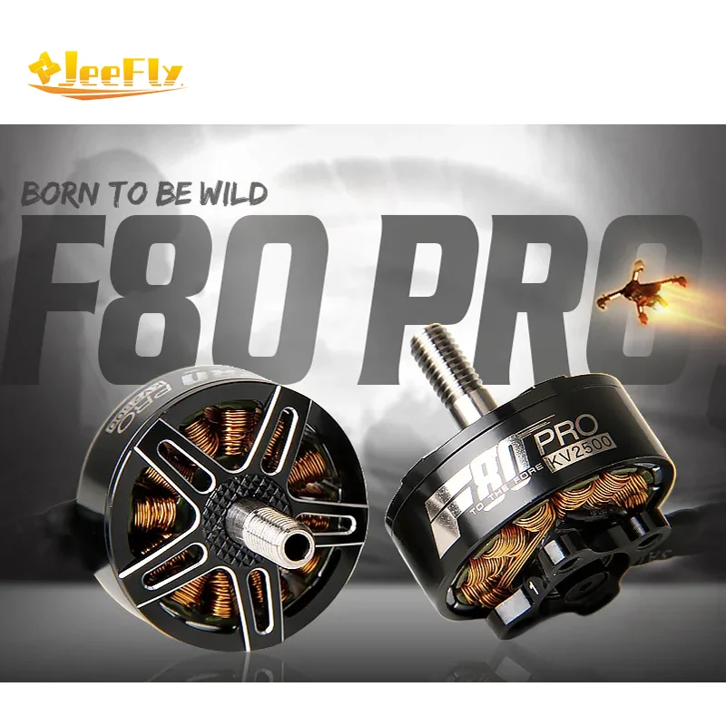 

Бесколлекторный электродвигатель TMOTOR F80 PRO 1900KV/2200KV/2500KV для FPV-дронов и радиоуправляемых моделей, для гоночных рам FPV 220 250