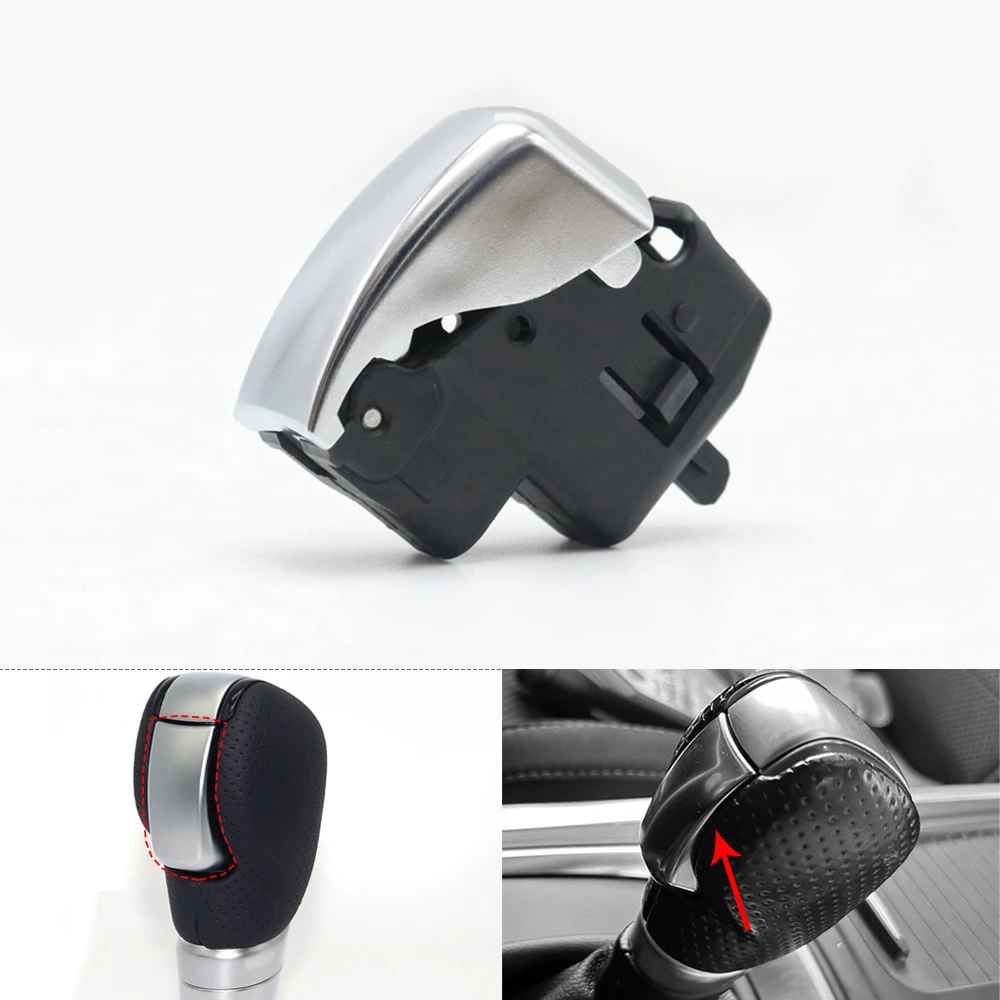 

For Renault Koleos Kadjar Megane 4 IV Talisman Samsung SM6 QM3 Auto Transmission Interior Gear Shift Knob Handball Button
