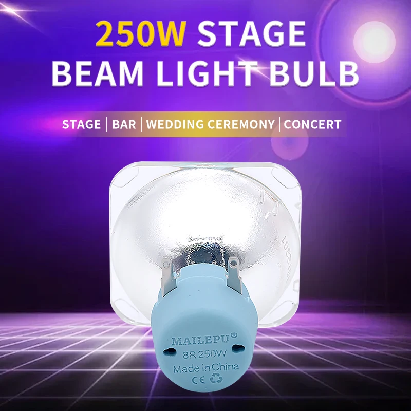 

High Quality 250W 8R Lamp MSD Platinum For Beam Sharpy Moving Head Beam Light Bulb Stage Light