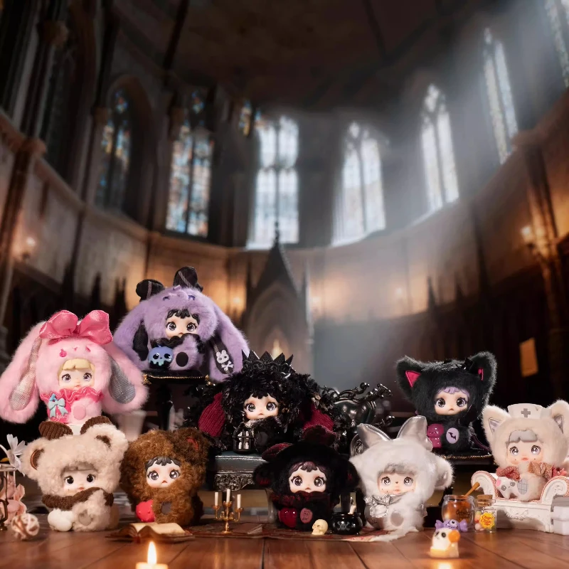 

Authentic Nommi Symbiotic Relationship Blind Box Heymi Plush Keychain Stuffed Doll Soft Cute Pendant Ideal Gift For Anime Fans